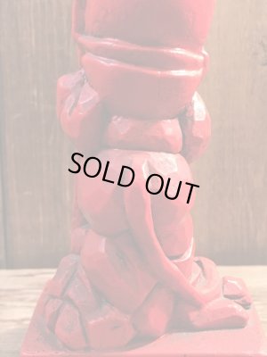 70年代頃のレッドデビルのヴィンテージメッセージドール