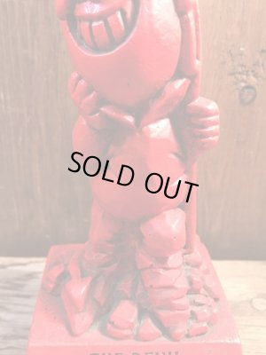 70年代頃のレッドデビルのヴィンテージメッセージドール