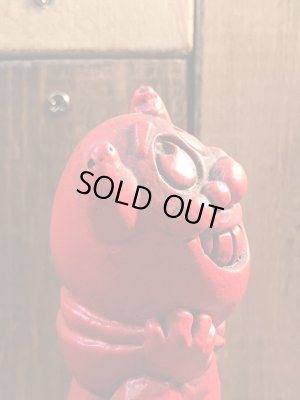 70年代頃のレッドデビルのヴィンテージメッセージドール