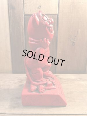 70年代頃のレッドデビルのヴィンテージメッセージドール