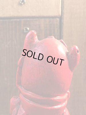 70年代頃のレッドデビルのビンテージメッセージドール