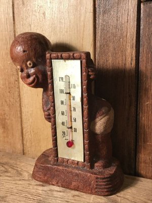 40年代頃の黒人のヴィンテージの湿度計