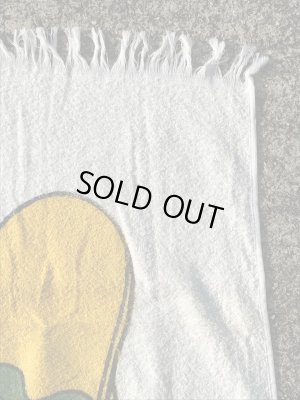 ケロッグのキャラクター「ハニースマックス」のビンテージバスタオル