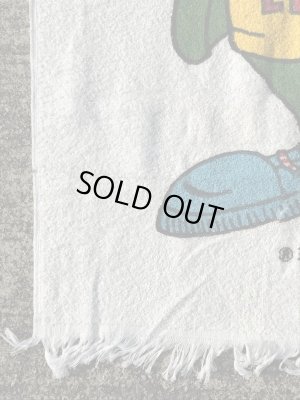 ケロッグのキャラクター「Dig 'Em」のヴィンテージバスタオル