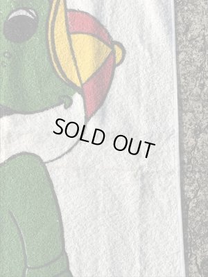 ケロッグのキャラクター「ハニースマックス」のビンテージバスタオル