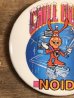 企業キャラクターのドミノピザ「ノイド」のヴィンテージ缶バッチ