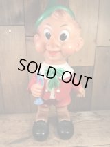 Pinocchio Rubber Squeeze Doll　ピノキオ　ビンテージ　スクイーズドール　ディズニー　イタリア製　70年代