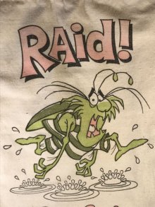 他の写真2: Raid Bug Beach Bag　レイドバグ　ビンテージ　ビーチバッグ　アドバタイジング　企業キャラクター　70年代