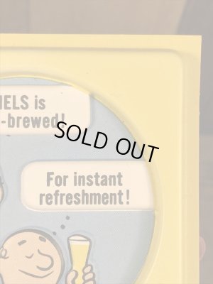 企業キャラクターのPiels Beer「Bert & Harry」のヴィンテージコースター