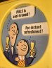 企業キャラクターのPiels Beer「Bert & Harry」のヴィンテージコースター
