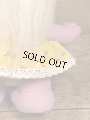 トロールのようなHobnobbinsのヴィンテージのぬいぐるみ