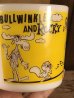 Rocky & BullwinkleのWestfieldのヴィンテージミルクガラスマグ