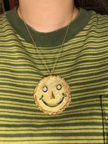他の写真3: Smile Gold Necklace　スマイル　ビンテージ　ネックレス　70年代