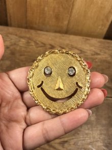 他の写真2: Smile Gold Necklace　スマイル　ビンテージ　ネックレス　70年代