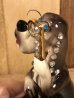 Kreiss社製のラインストーンが付いたイヌの60’sヴィンテージ陶器フィギュア