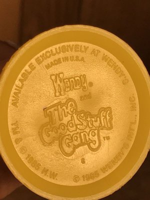 ウェンディーズのGood Stuff Gangの80年代ビンテージミールトイ