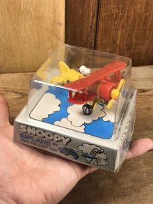 他の写真3: Aviva Snoopy Biplane Mini Die Cast Toy　スヌーピー　ビンテージ　ミニカー　ピーナッツ　アビバ　70年代