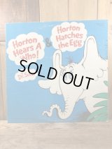 Dr.Seuss Horton Hears A Who! & Horton Hatches the Egg LP Record　ドクタースース　ビンテージ　レコード　LP盤　70年代