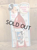 Disney Mickey Mouse Rocket Mug　ミッキーマウス　ビンテージ　マグカップ　ディズニー　80年代