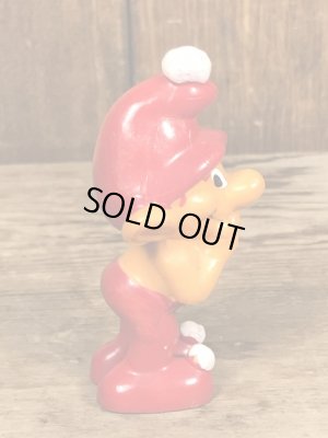 スマーフのようなグノームファミリーの70’sヴィンテージPVCフィギュア