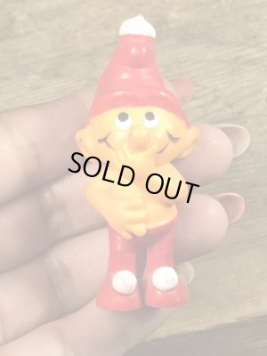 スマーフのようなグノームファミリーの70’sヴィンテージPVCフィギュア