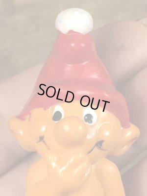 スマーフのようなグノームファミリーの70’sヴィンテージPVCフィギュア