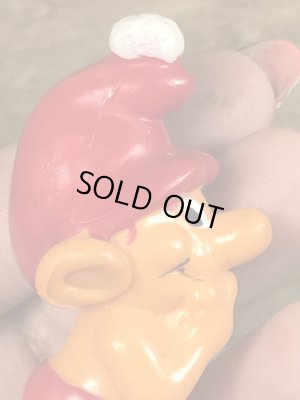 スマーフのようなグノームファミリーの70’sヴィンテージPVCフィギュア