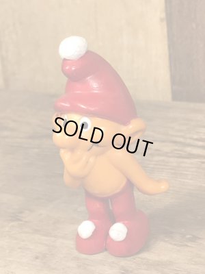 スマーフみたいなグノームファミリーの70年代ビンテージPVCフィギュア