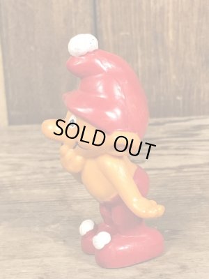 スマーフのようなグノームファミリーの70’sヴィンテージPVCフィギュア