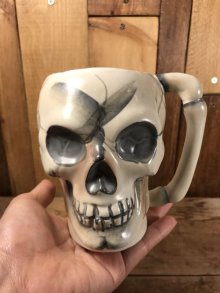 他の写真3: Japan Made Skull Ceramic Mug　スカル　ビンテージ　マグカップ　ジャパンメイド　貯金箱　50年代