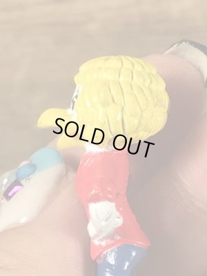 企業キャラクターのチャッキーチーズのヴィンテージミニPVCフィギュア