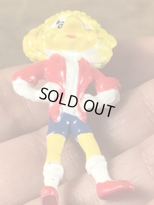 企業キャラクターのチャッキーチーズのヴィンテージミニPVCフィギュア