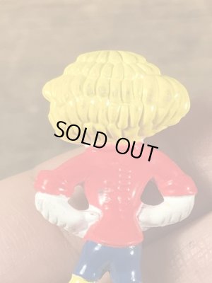 企業キャラクターのチャッキーチーズのヴィンテージミニPVCフィギュア