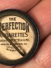 メッセージが書かれたタバコのノベルティの20〜30’sヴィンテージ缶バッチ