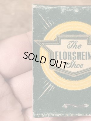 シューズメーカーで有名なFlorsheimの40〜50’sブックマッチ