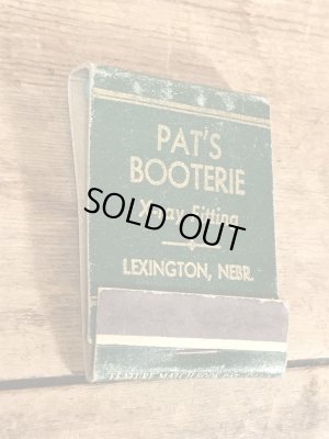 シューズメーカーで有名なフローシャイムの40〜50年代ビンテージブックマッチ