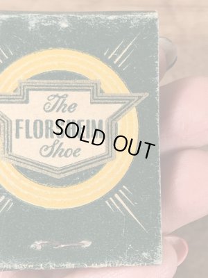 シューズメーカーで有名なフローシャイムの40〜50年代ビンテージブックマッチ