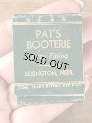 シューズメーカーで有名なフローシャイムの40〜50年代ビンテージブックマッチ