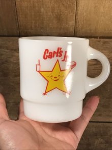 他の写真2: Fire King Carl's Jr Stacking Mug　カールスジュニア　ビンテージ　ファイヤーキング　マグカップ　アドマグ　60年代
