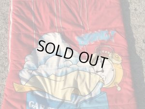 ガーフィールドの布製の80’sヴィンテージ寝袋