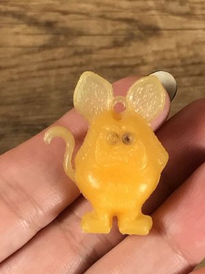 ガムボールマシンのガチャガチャで入っていたRat Finkの60’sヴィンテージチャームフィギュア