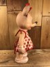 ディズニーキャラクターのミニーマウスの50’sヴィンテージラバードール