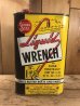 Liquid Wrenchのブリキ製の50〜60年代ビンテージオイル缶