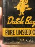 Dutch Boyのブリキ製の50〜60年代ビンテージオイル缶