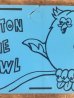 ケロッグのアドバタイジングキャラクター「ニュートンザオウル」の70年代ビンテージライセンスプレート