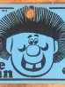 ケロッグのアドバタイジングキャラクター「ケイブマン」の70年代ビンテージライセンスプレート