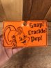 Kelloggの企業キャラクター「Snap!Crackle!Pop!」の70’sヴィンテージナンバープレート