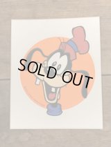 Walt Disney Character “Goofy” Sticker　グーフィー　ビンテージ　ステッカー　ディズニー　80年代