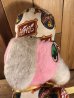 シュリッツビールの総柄の服を着た犬の70年代ビンテージプラッシュドール