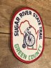 アメリカのSugar River State Trailの70〜80’sヴィンテージ刺繡パッチ